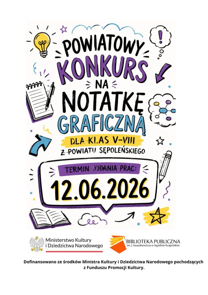 Konkurs na notatkę graficzną