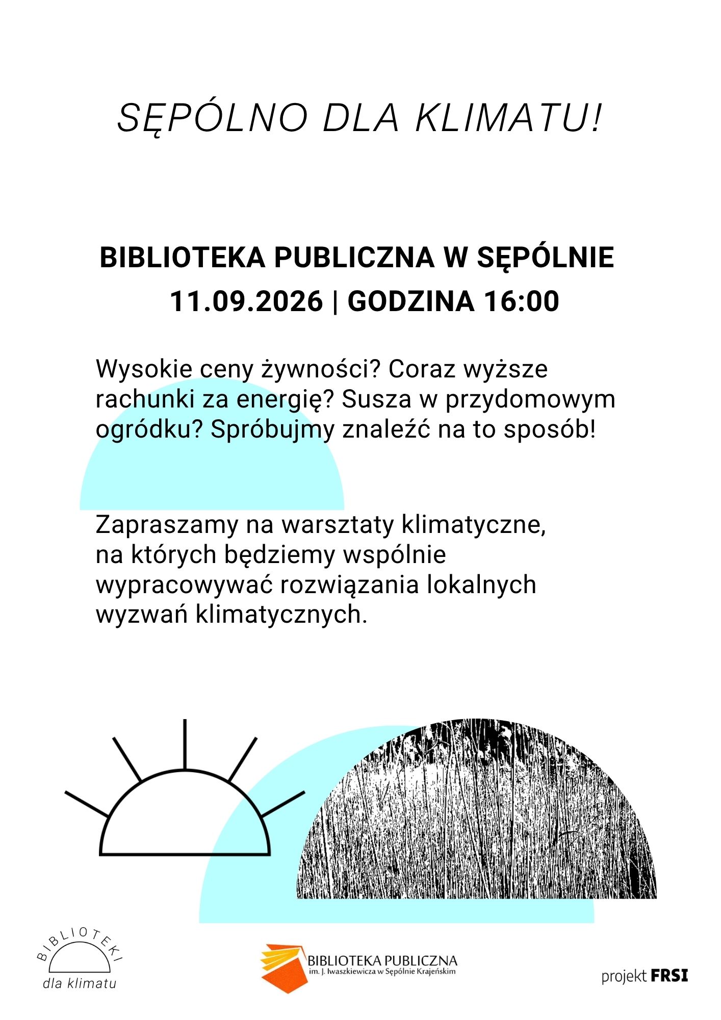 Zapraszamy na warsztaty klimatyczne